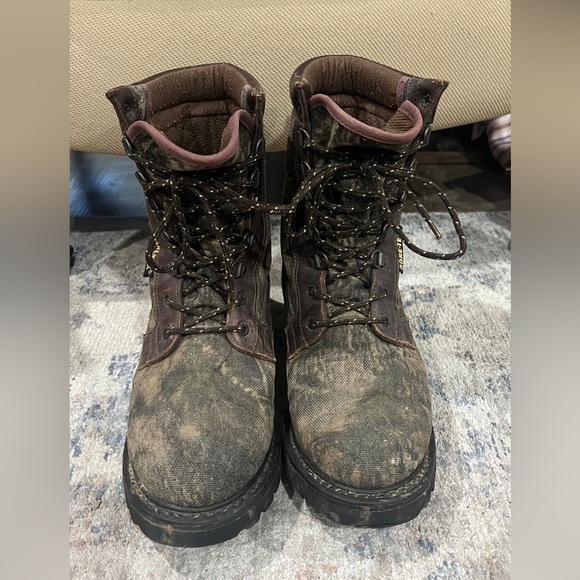 Men’s Camo Rocky Steel Toed Boots main image 5